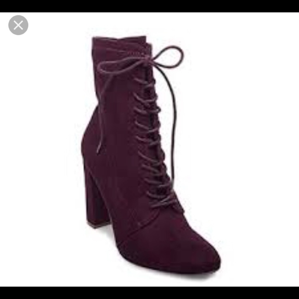 Steve Madden suede booties